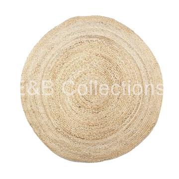 Alfombra 120 Redonda Yute - Imagen 1