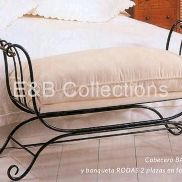 Banqueta forja RODAS - Imagen 1