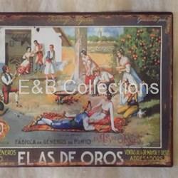 Cartel Vintage " EL AS DE OROS " . Retro , coleccionismo - Imagen 1