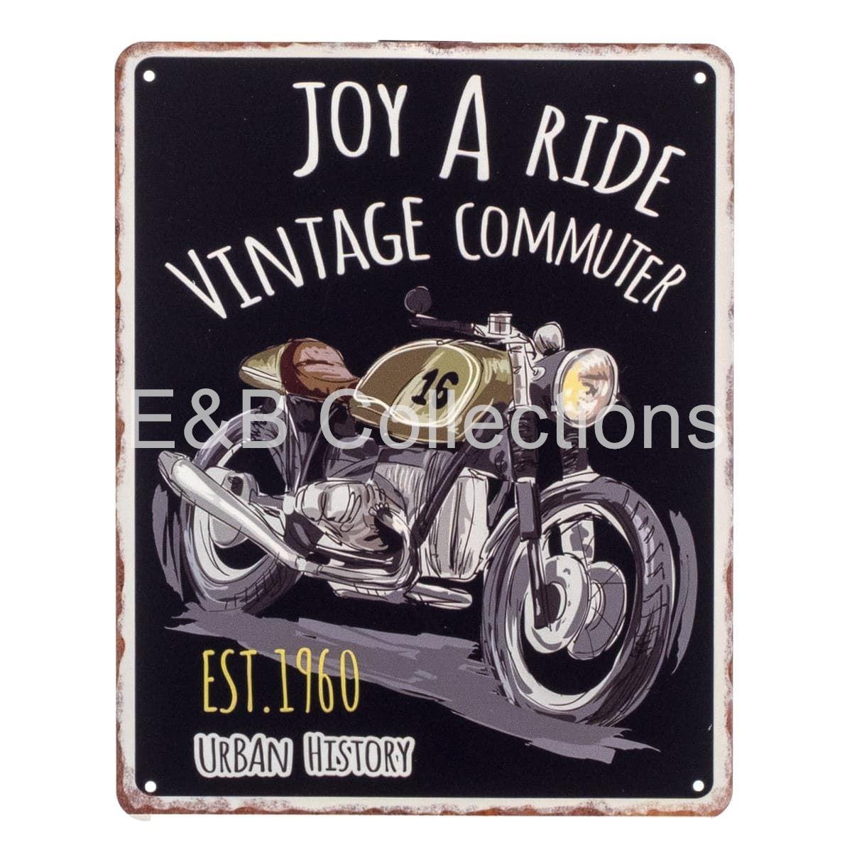Cartel Vintage Motorcycle 1960 - Imagen 1