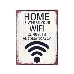 Cartel Vintage WIFI - Imagen 1
