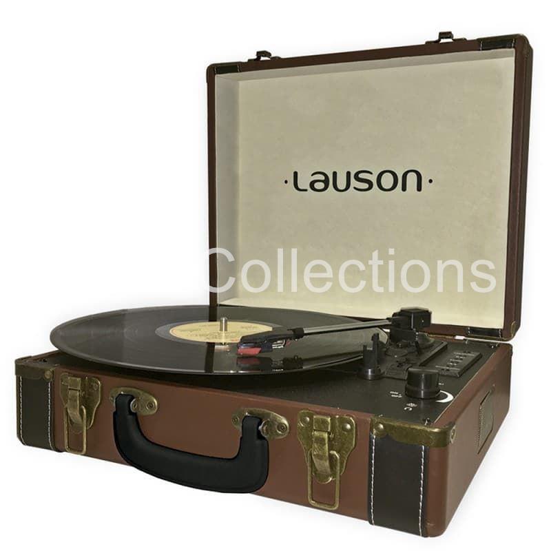 CL605 - Tocadiscos Vintage Maletin Marrón - Vintage