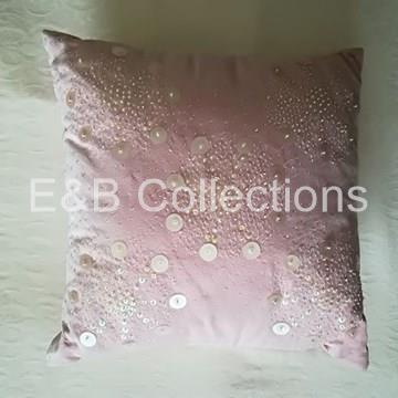 Cojín Rosa Palo - Imagen 1