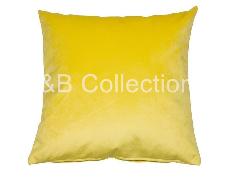 Cojin Velvet Amarillo - Imagen 1