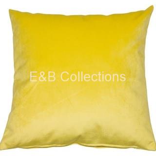 Cojin Velvet Amarillo - Imagen 1