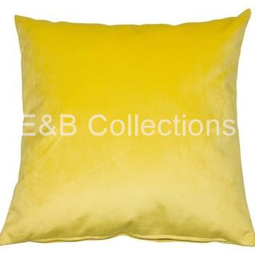 Cojin Velvet Amarillo - Imagen 1