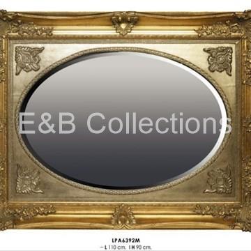 Espejo GOLD Antique . Espejos Reproducciones Coleccionismo Vintage - Imagen 1