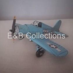 Miniatura Avión Metal . Miniaturas . Coleccionismo . Retro - Imagen 1
