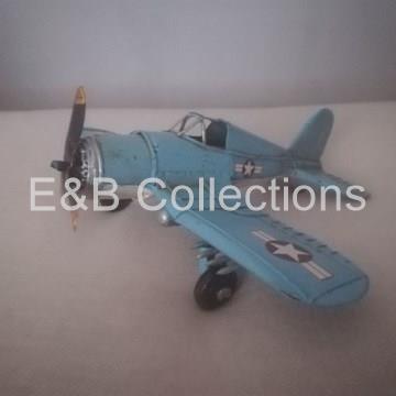Miniatura Avión Metal . Miniaturas . Coleccionismo . Retro - Imagen 1