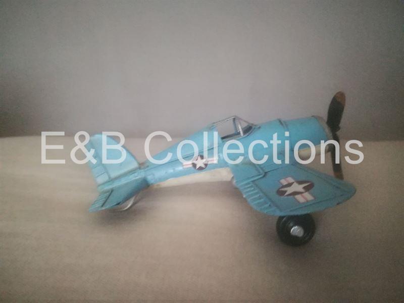 Miniatura Avión Metal . Miniaturas . Coleccionismo . Retro - Imagen 2