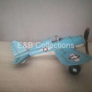 Miniatura Avión Metal . Miniaturas . Coleccionismo . Retro - Imagen 2