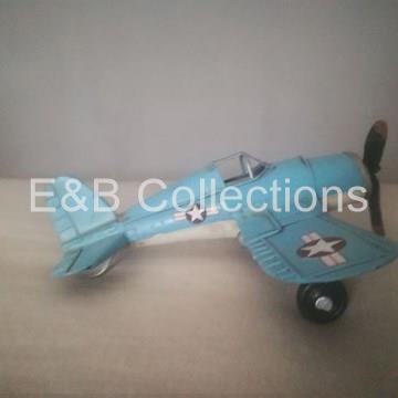 Miniatura Avión Metal . Miniaturas . Coleccionismo . Retro - Imagen 2