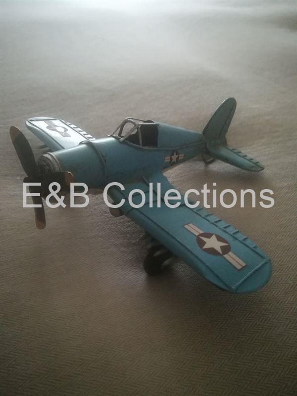 Miniatura Avión Metal . Miniaturas . Coleccionismo . Retro - Imagen 4