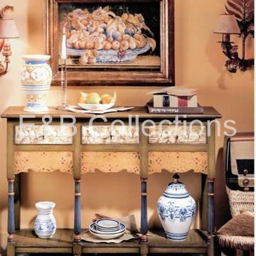 Parte baja platero . Artesanía , policromía . - Imagen 1