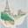 Poster " Paris " Air France - Imagen 1