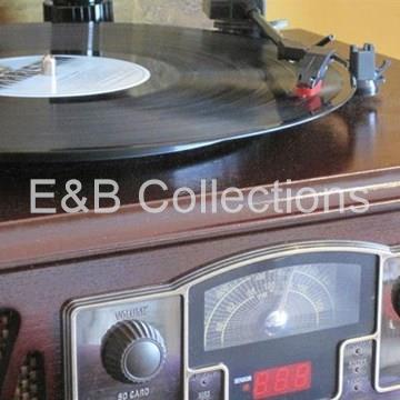 *** VENDIDO **** Gramófono clásico Ref . EBCL140 . Tocadiscos . Reproductor de vinilo - Imagen 2